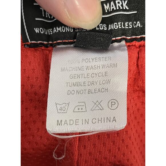 Kill Crew Shorts Mens Medium Red Mesh Gym Athletic Drawstring MMXX Pockets - Picture 10 of 10